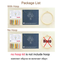 Embroidery Kit Blooming Garden Collection