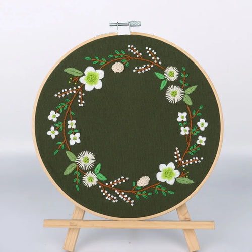Embroidery Kit Wildflower Collection - Golden Meadow Charm