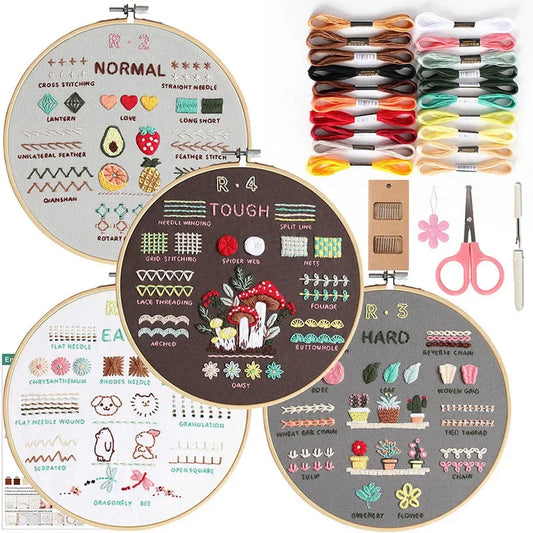 Embroidery Kit for Beginners