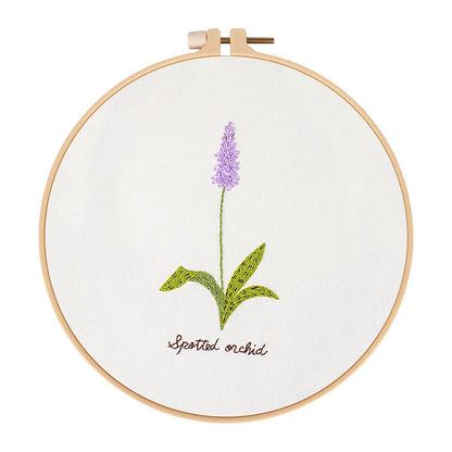 Embroidery Kit - Garden Flowers