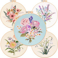 Embroidery Kit - Petals & Poetry