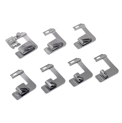Wide Rolled Hem Presser Foot Set