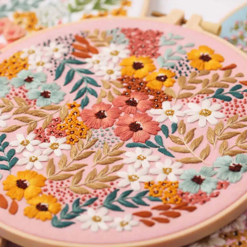 Embroidery Kit Garden Whispers Collection