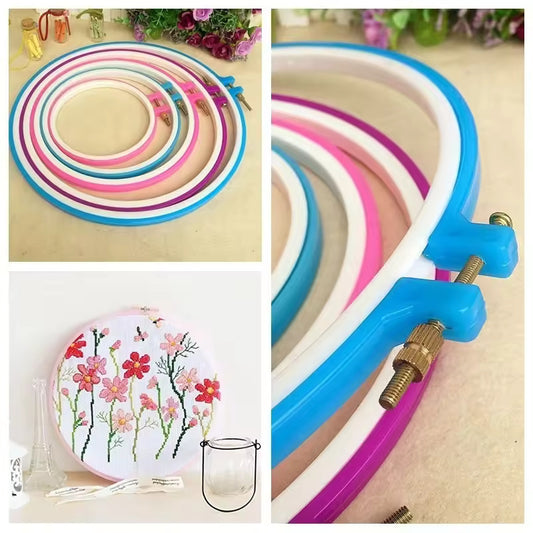 Embroidery Hoops Set of 5
