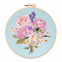 Embroidery Kit - Petals & Poetry