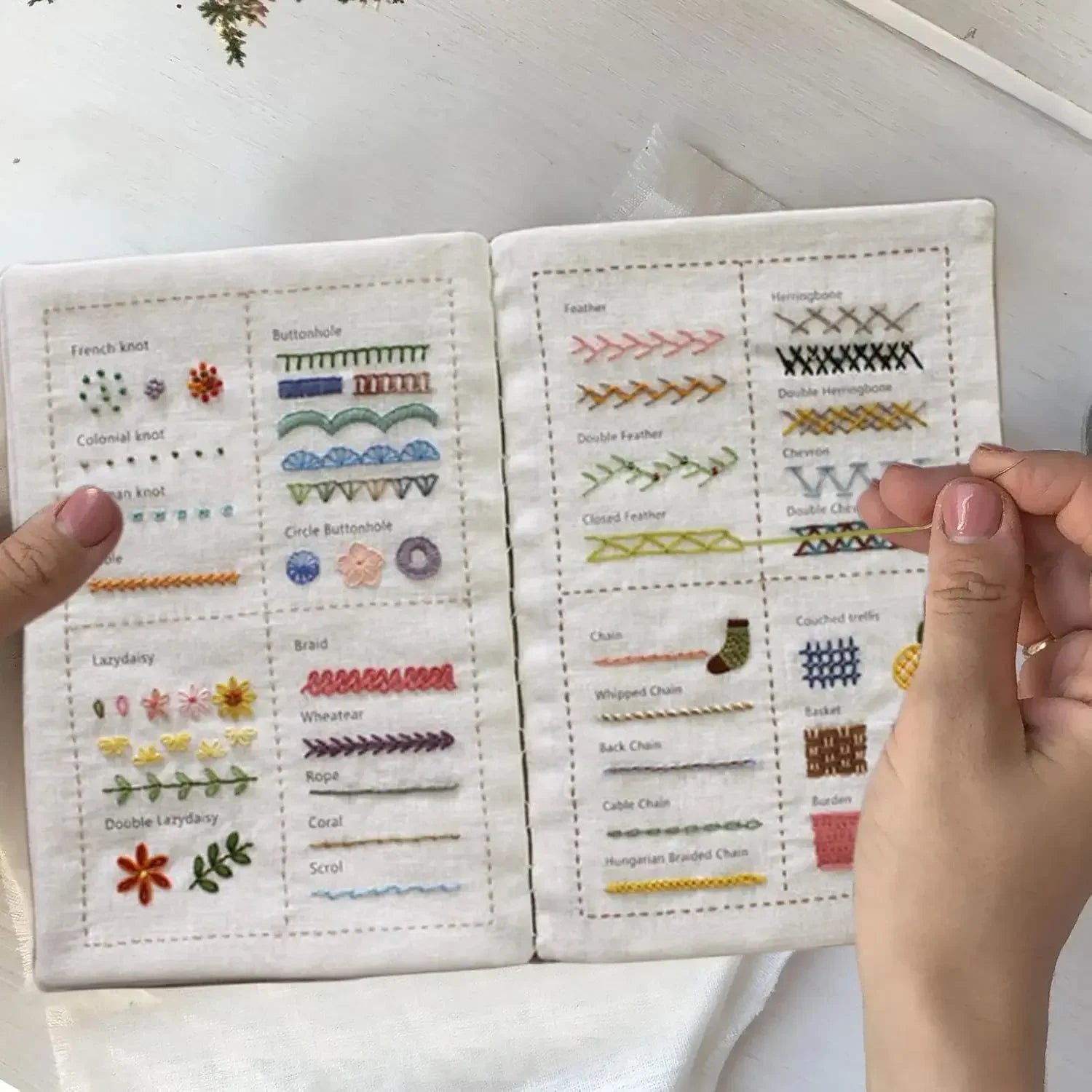 Embroidery Book for Beginners