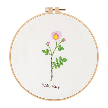 Embroidery Kit - Garden Flowers