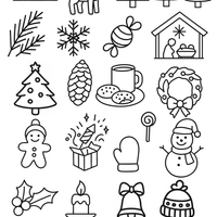 Water Soluble Embroidery Patterns - Christmas