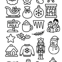 Water Soluble Embroidery Patterns - Christmas