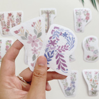 Water Soluble Embroidery Templates - Alphabet Collection