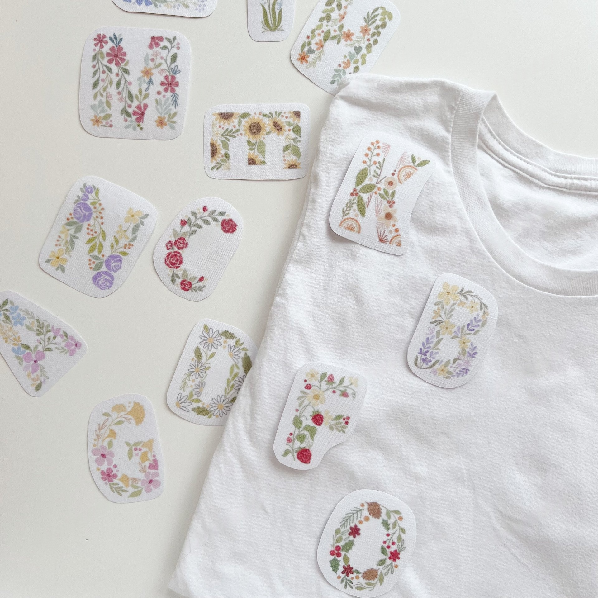 Water Soluble Embroidery Templates - Alphabet Collection