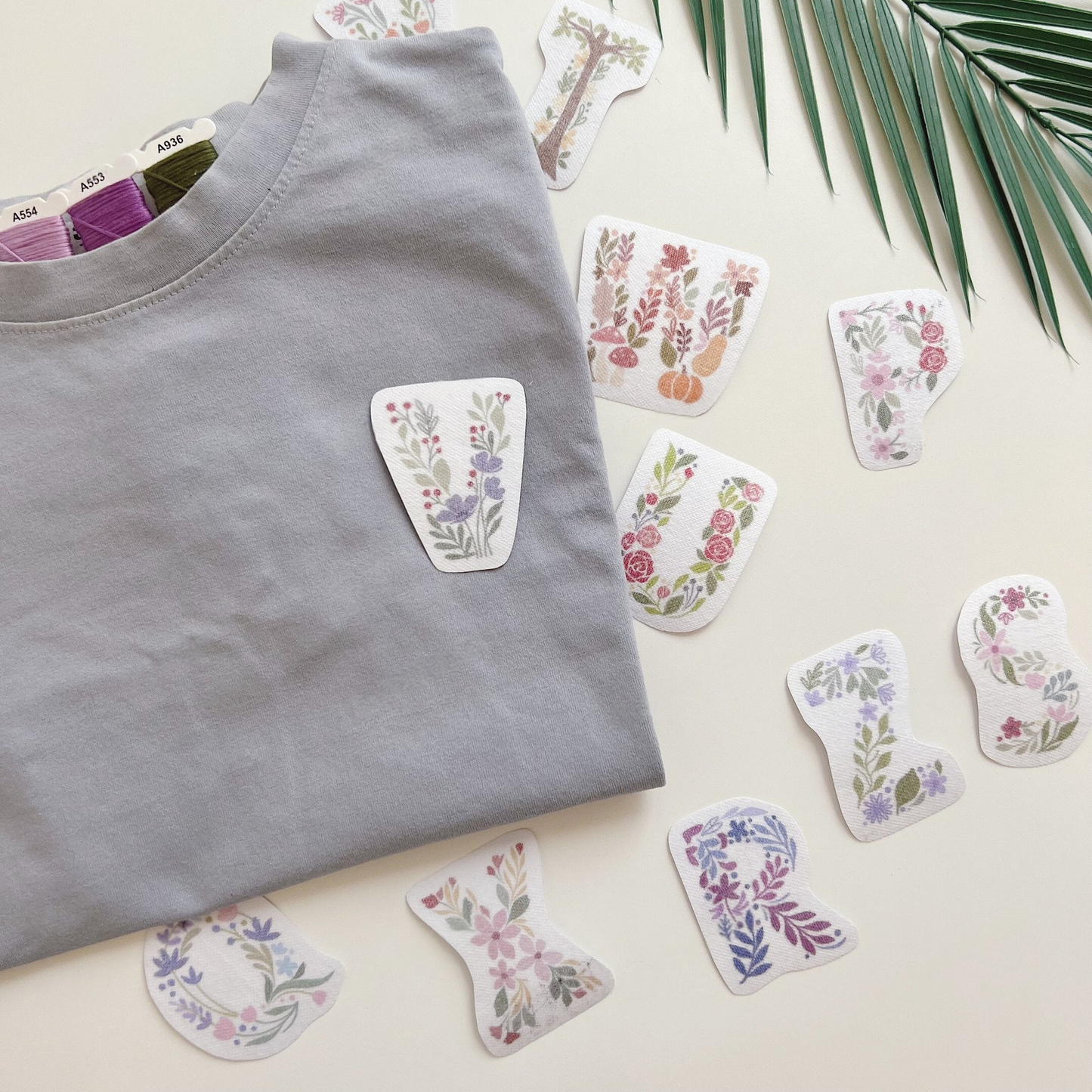 Water Soluble Embroidery Templates - Alphabet Collection