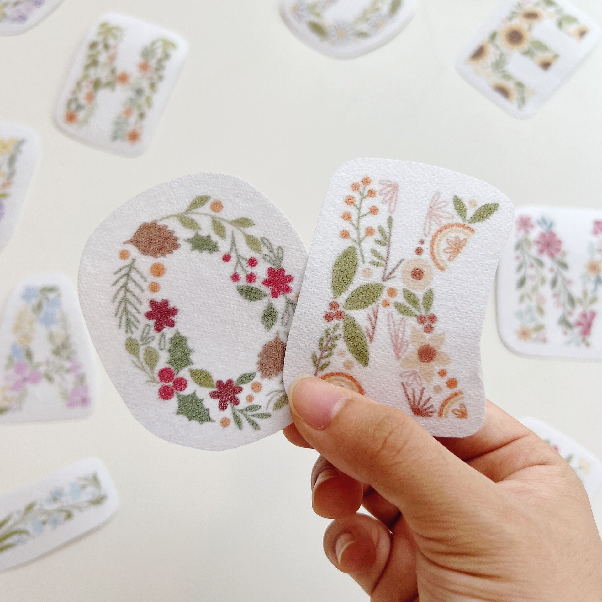 Water Soluble Embroidery Templates - Alphabet Collection