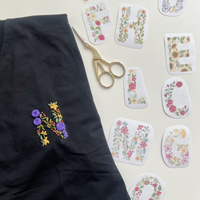 Water Soluble Embroidery Templates - Alphabet Collection